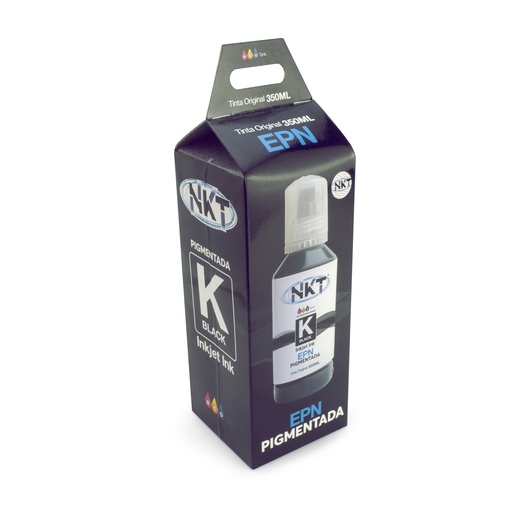 [EPSON] TINTA PIGMENTADA NKT 350ML BLACK PARA EPSON 504